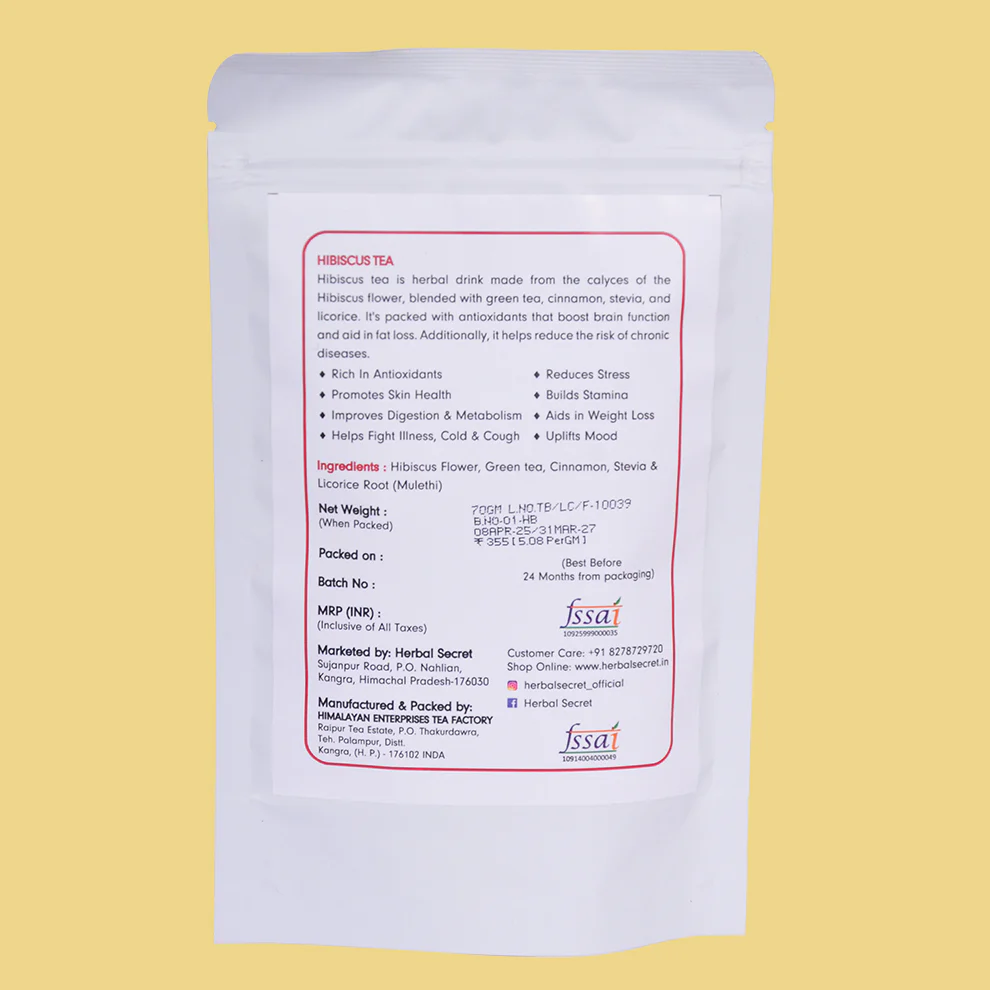 Hibiscus Green Tea - Image 4