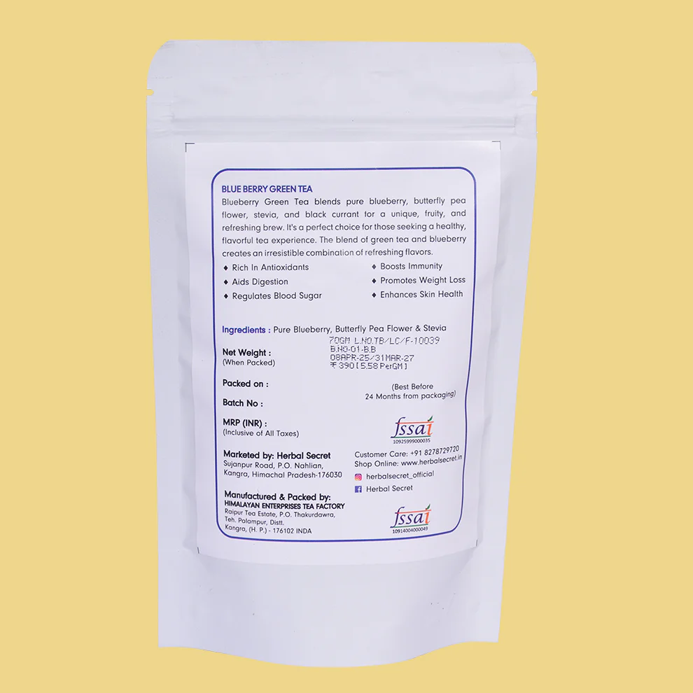 Blueberry Green Tea - Image 4