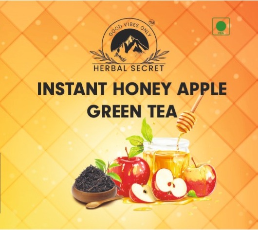 Herbal Secret Instant Honey Apple Green Tea - Image 5