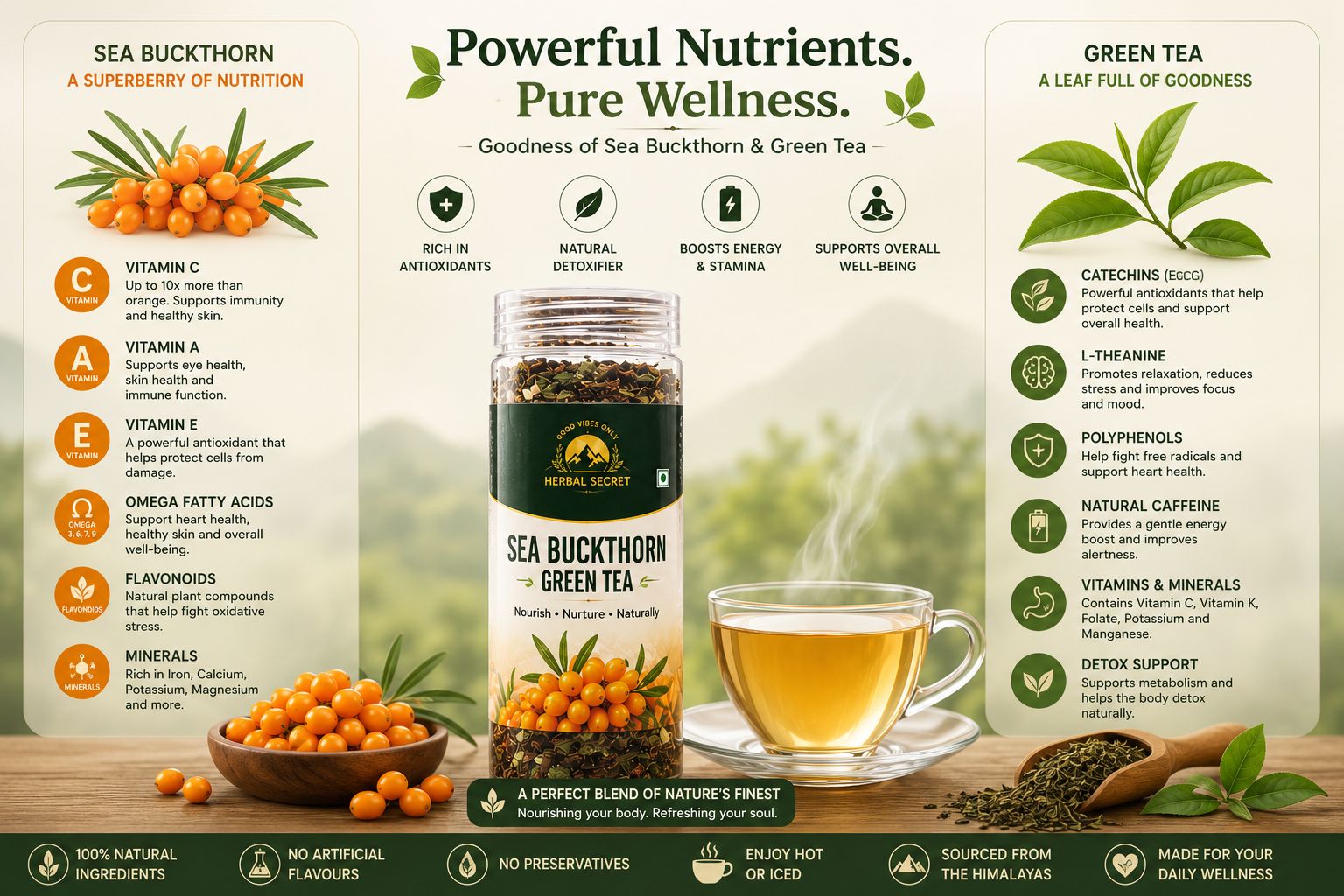 Herbal Secret Premium Green Tea Combo Pack - Image 5